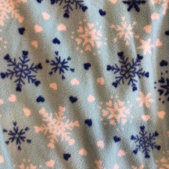 Women's Jenni Intimates Flannel Soft Comfortable Snowflake PJ Bottoms Pants - Picture 5 of 9